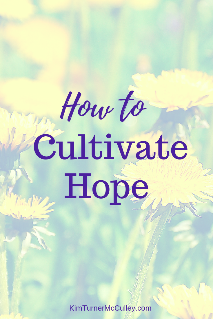 Simple tips for cultivating hope when hope is hard to find. How I'm adding splashes of joy into my difficult homebound season. #depression #encouragement